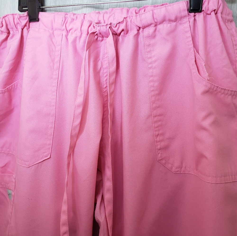 Pink Butter Soft Scrub Pants - Picture 2 of 2